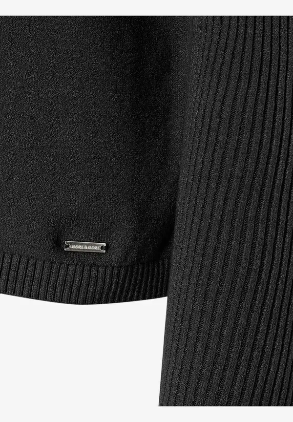 More & More Feinstrick Pullover, Schwarz, Herbst-Kollektion