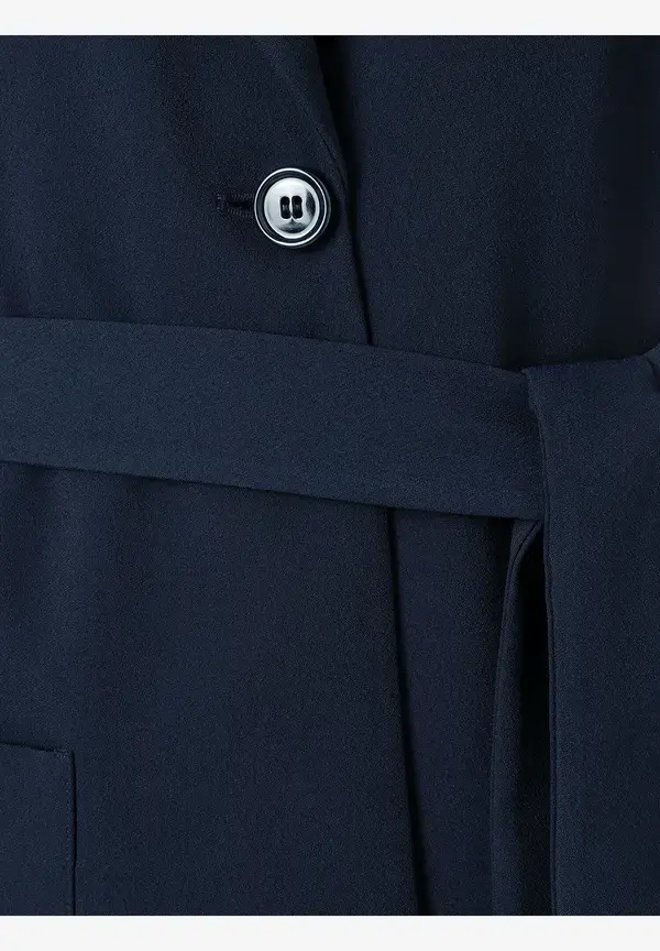 More & More Fließender Blazermantel, Marine, Frühjahrs-Kollektion