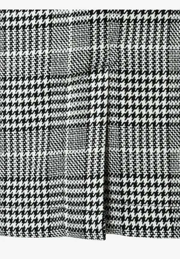 More & More Glencheck Rock, Schwarz/ecru, Herbst-Kollektion