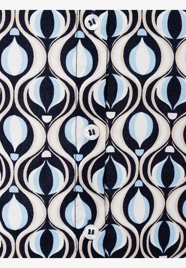 More & More Hemdbluse, Grafischer Print, Frühjahrs-Kollektion