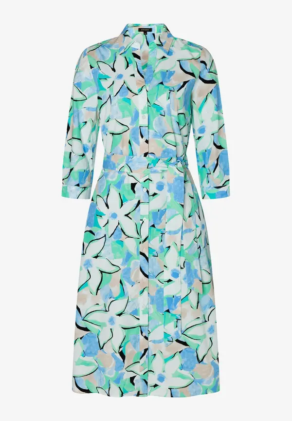 More & More Hemdblusenkleid, Blumenprint, Frühjahrs-Kollektion