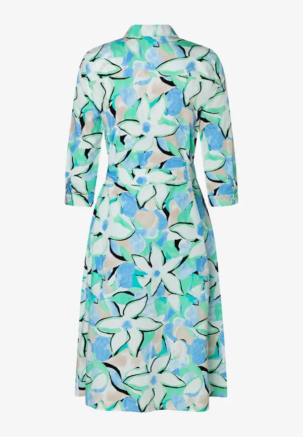 More & More Hemdblusenkleid, Blumenprint, Frühjahrs-Kollektion