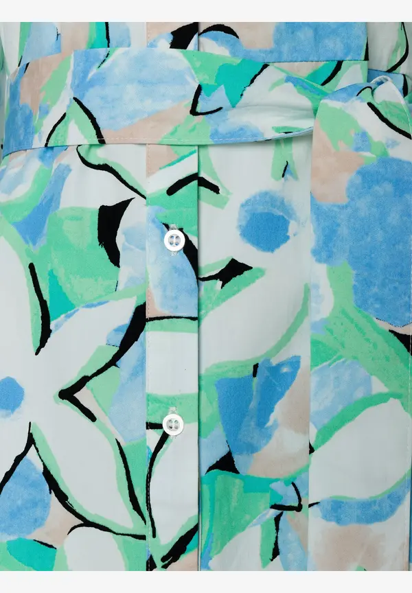 More & More Hemdblusenkleid, Blumenprint, Frühjahrs-Kollektion