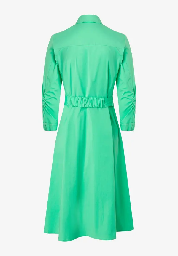 More & More Hemdblusenkleid, March Green, Frühjahrs-Kollektion