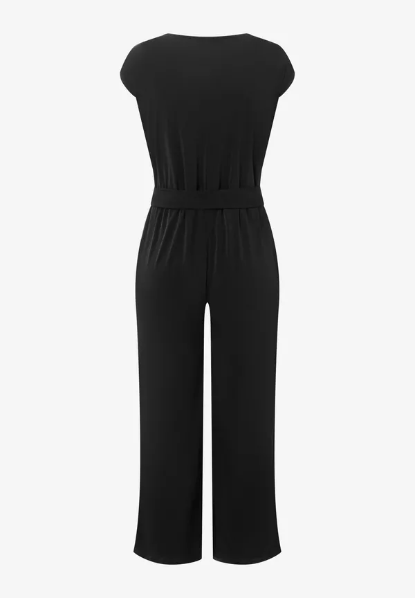 More & More Jersey-Jumpsuit, Schwarz, Sommer-Kollektion