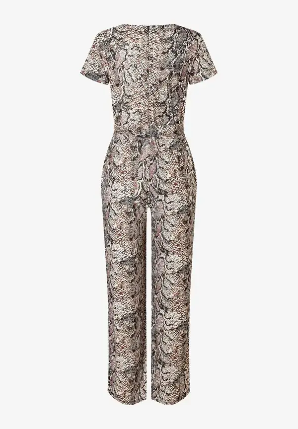 More & More Jersey Jumpsuit, Snakeprint, Herbst-Kollektion