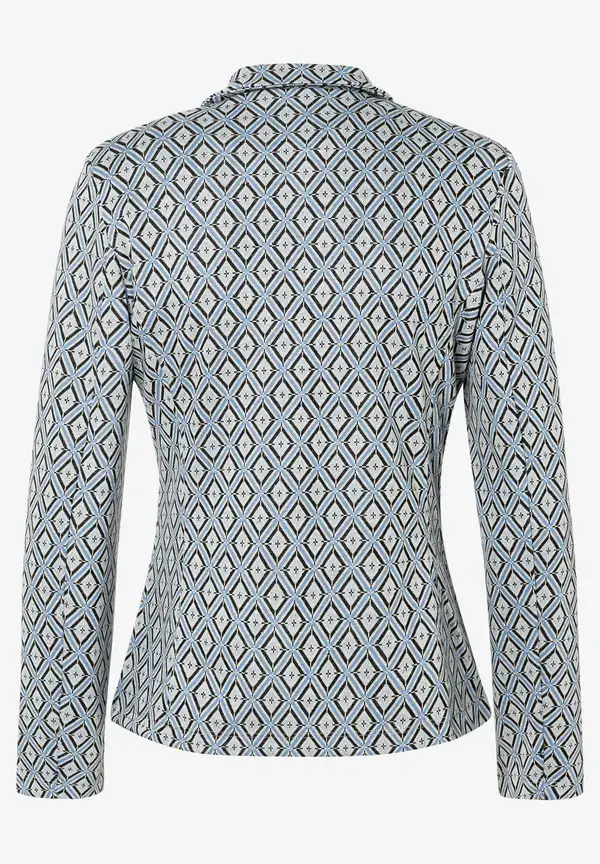 More & More Jerseyblazer Mit Jacquardmuster, Frühjahrs-Kollektion