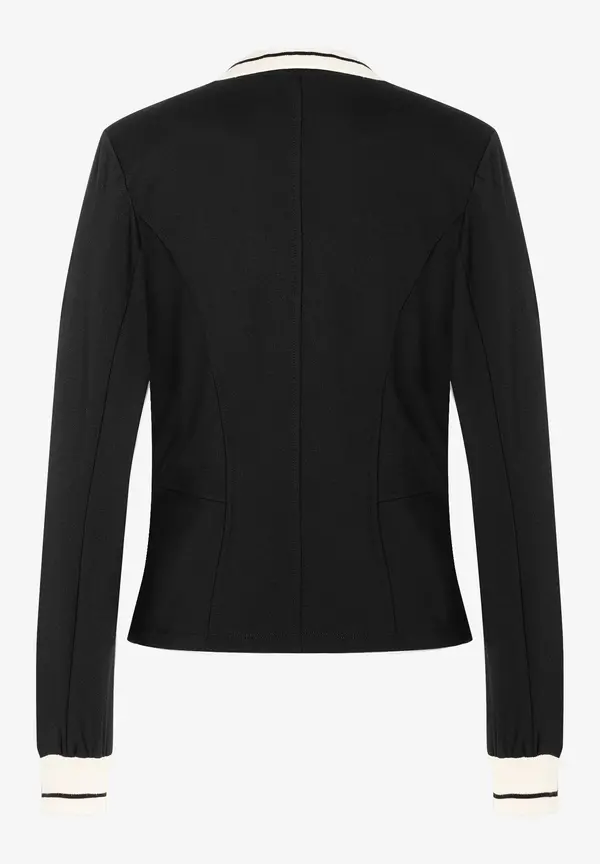 More & More Jerseyblazer, Schwarz, Frühjahrs-Kollektion