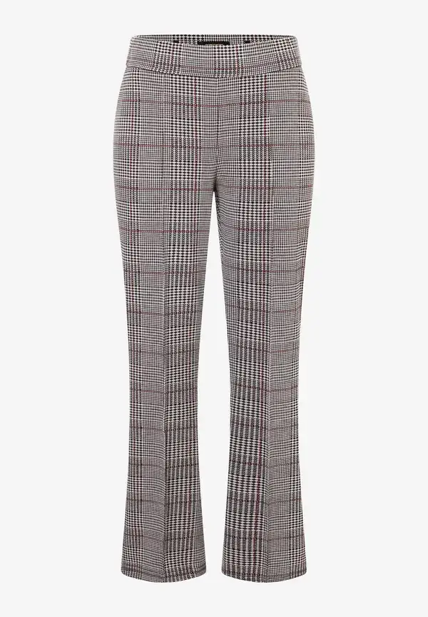 More & More Jerseyhose, Glencheckmuster, Herbst-Kollektion