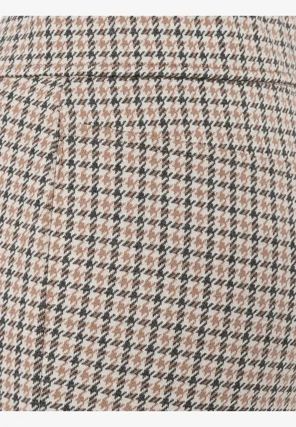 More & More Jerseyhose, Hahnentrittmuster, Herbst-Kollektion