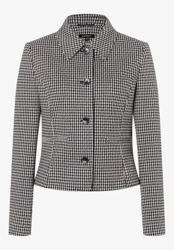 More & More Jerseyjacke, Hahnentritt-Dessin, Herbst-Kollektion