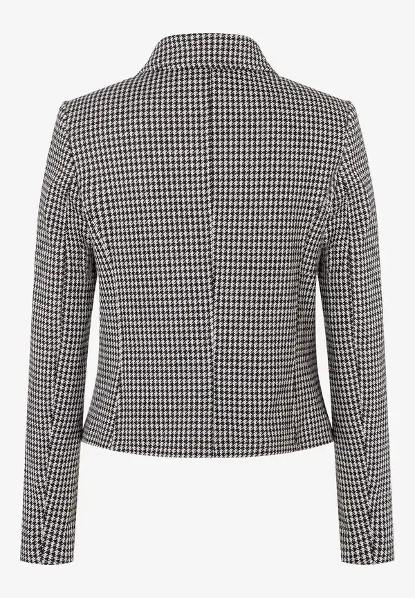 More & More Jerseyjacke, Hahnentritt-Dessin, Herbst-Kollektion