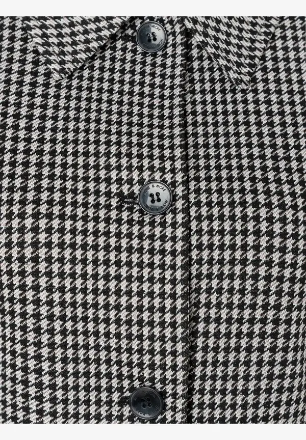 More & More Jerseyjacke, Hahnentritt-Dessin, Herbst-Kollektion