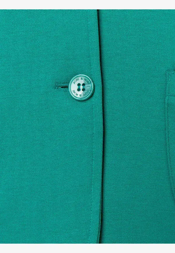 More & More Jerseyjacke, Summergarden Green, Sommer-Kollektion