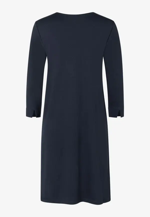 More & More Jerseykleid Mit V-Auschnitt, Marine, Frühjahrs-Kollektion