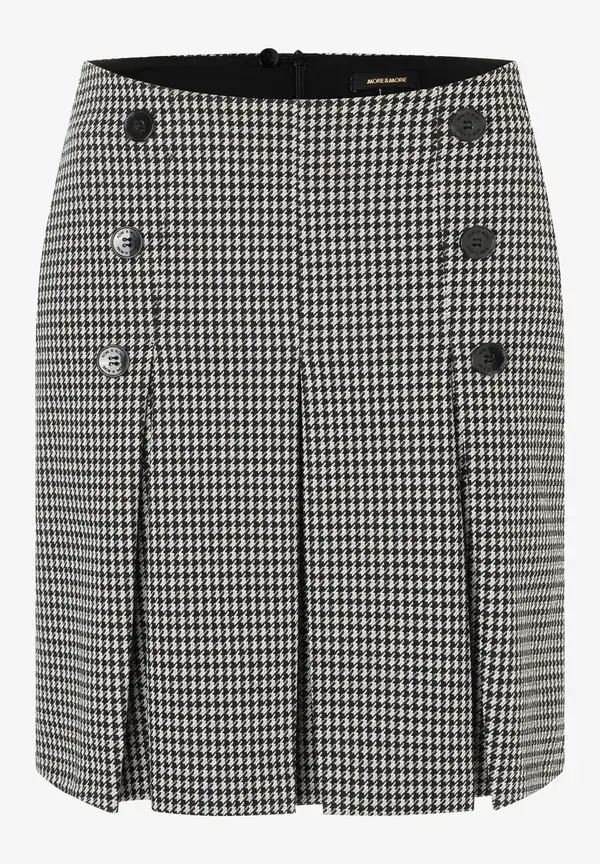 More & More Jerseyrock, Hahnentritt-Dessin, Herbst-Kollektion