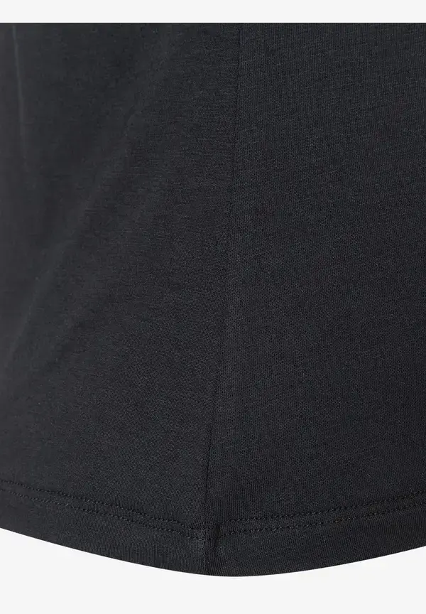 More & More Jerseytop Mit V-Ausschnitt, Schwarz, Sommer-Kollektion