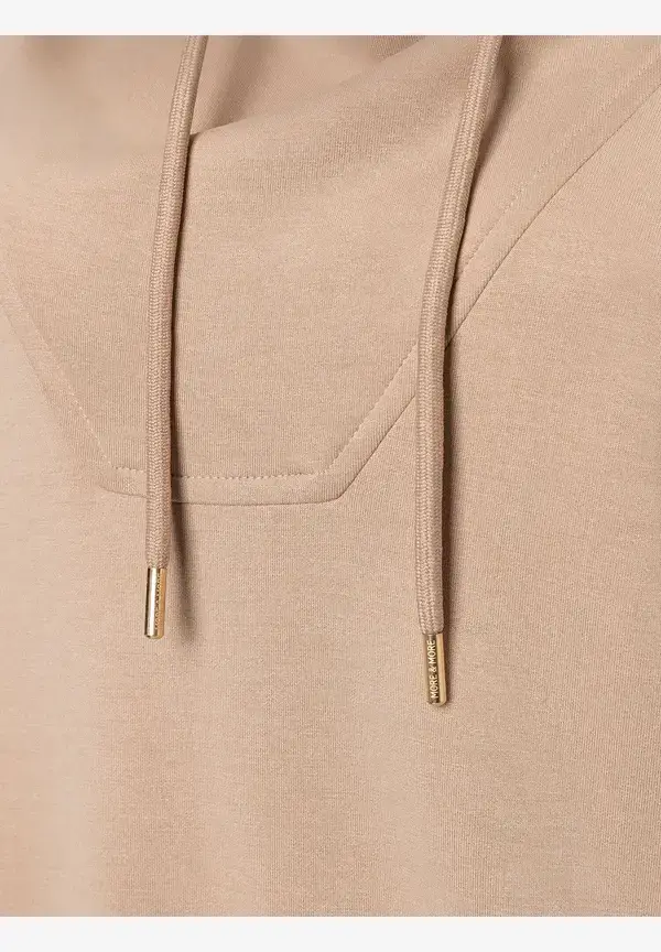 More & More Kapuzensweatshirt, Beige Macchiato, Herbst-Kollektion