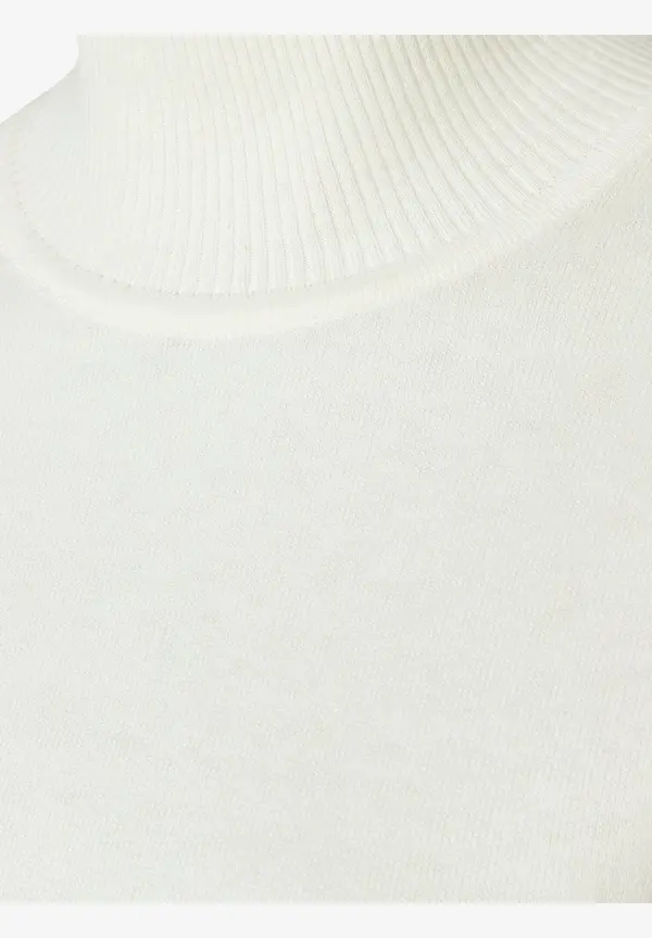 More & More Kurzarm-Pullover Mit Kaschmir, Ecru, Frühjahrs-Kollektion