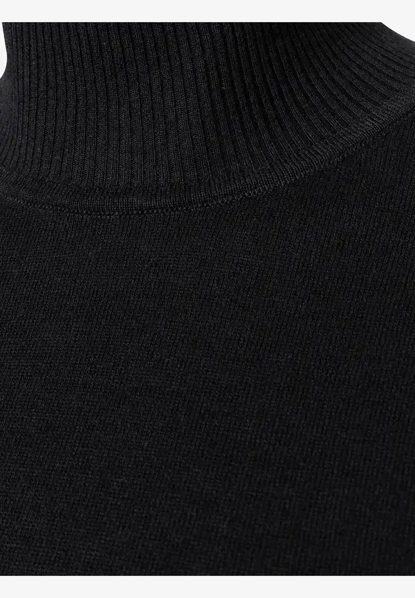 More & More Kurzarm-Pullover Mit Kaschmir, Schwarz, Frühjahrs-Kollektion