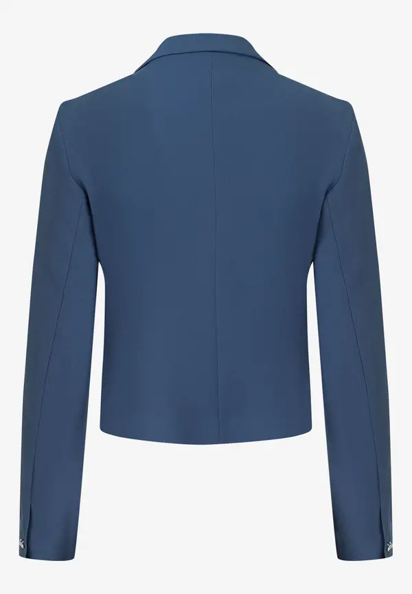 More & More Kurzer Blazer, Estate Blue, Frühjahrs-Kollektion