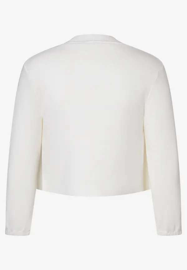 More & More Kurzer Cardigan, Ecru, Frühjahrs-Kollektion