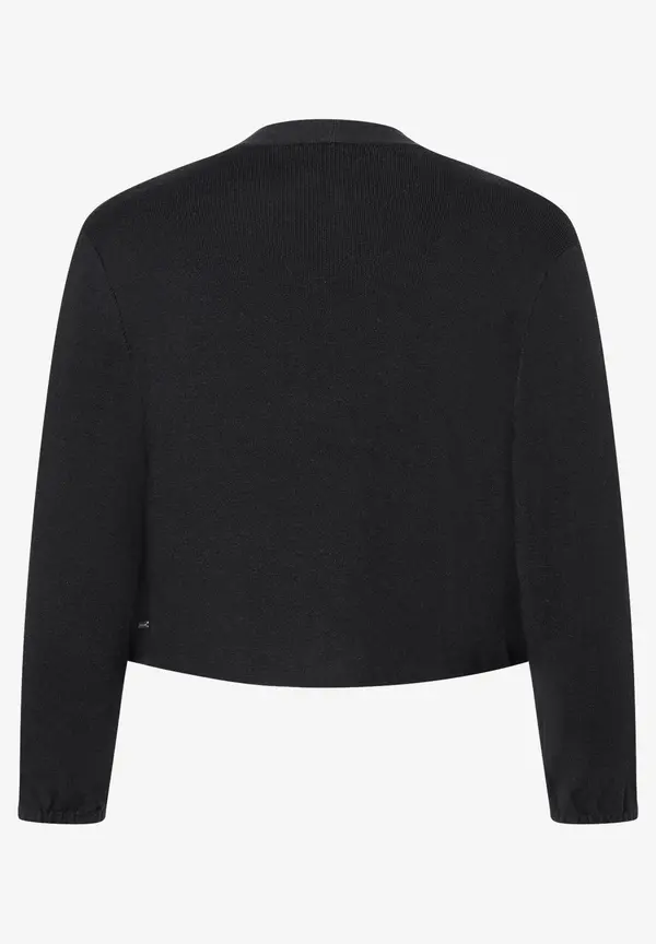 More & More Kurzer Cardigan, Schwarz, Frühjahrs-Kollektion