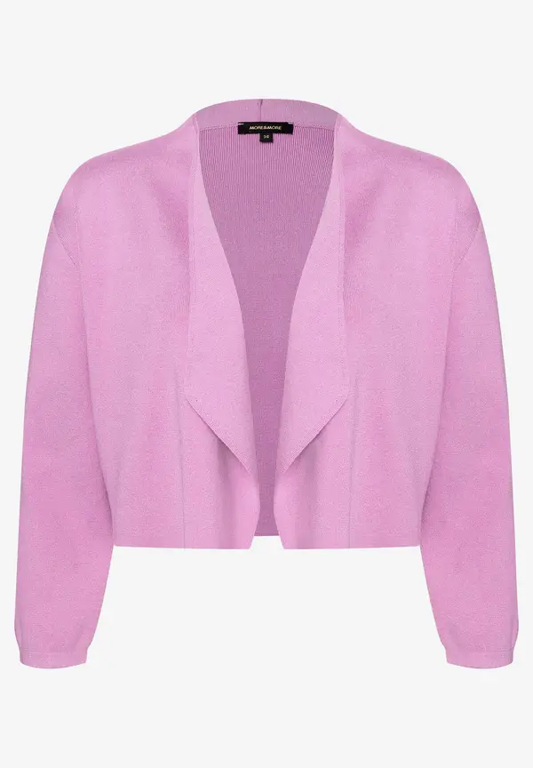 More & More Kurzer Cardigan, Summer Lavender, Sommer-Kollektion