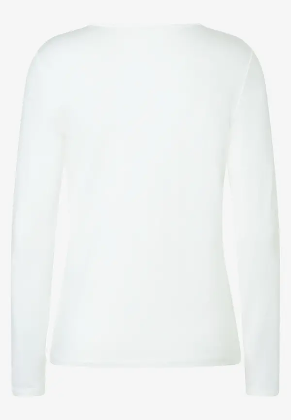 More & More Langarm-T-Shirt, Ecru, Frühjahrs-Kollektion