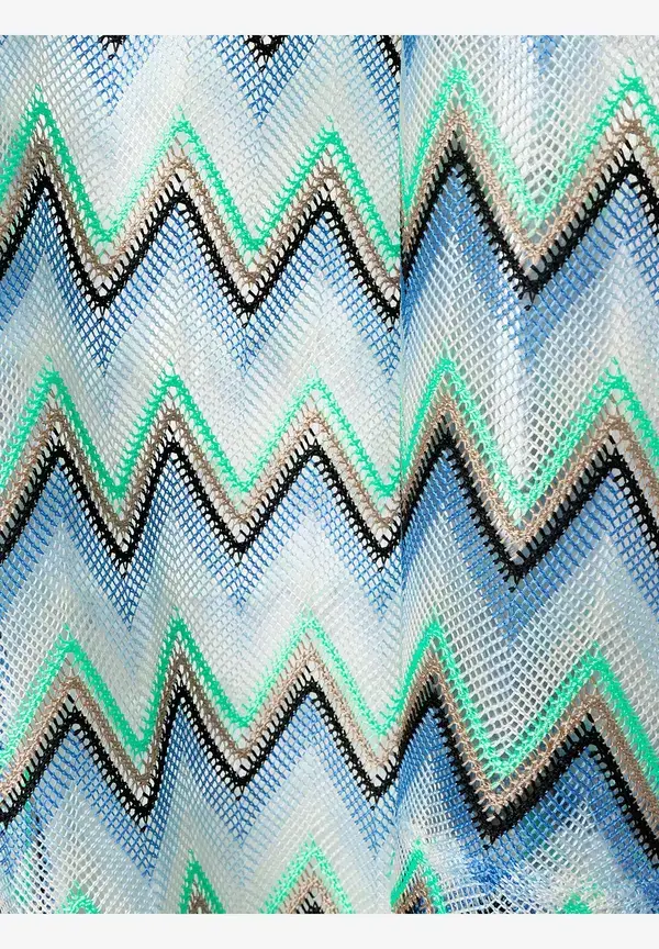 More & More Lange Jerseyjacke, Zick-Zack Dessin, Frühjahrs-Kollektion