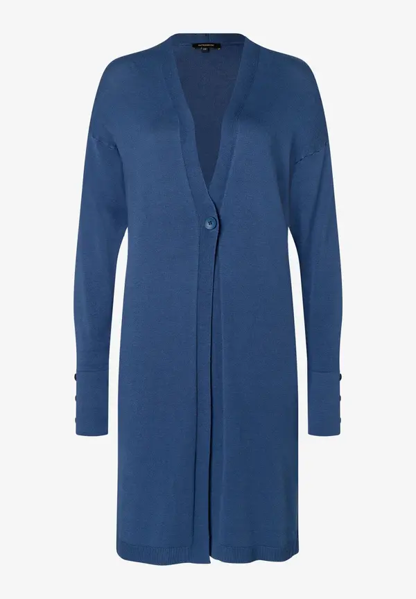 More & More Langer Cardigan, Estate Blue, Frühjahrs-Kollektion