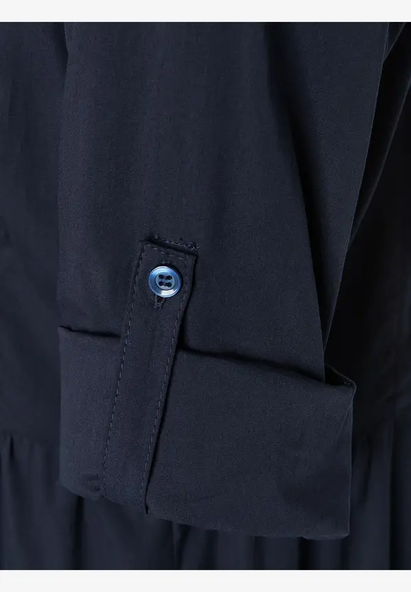 More & More Langes Hemdblusenkleid, Marine, Frühjahrs-Kollektion