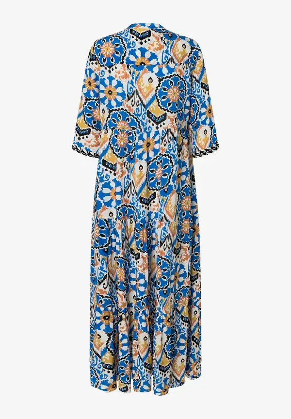 More & More Langes Tunikakleid, Ornament-Print, Sommer-Kollektion