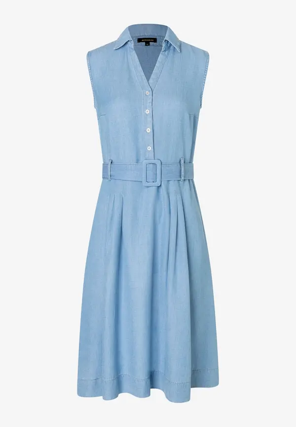 More & More Lyocell Kleid, Denim Blue, Sommer-Kollektion