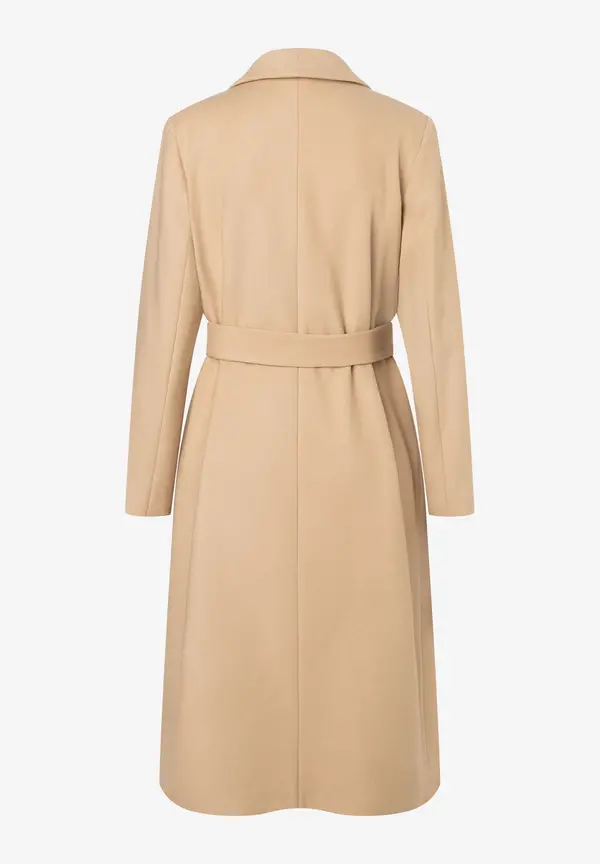 More & More Mantel Mit Gürtel, Camel, Herbst-Kollektion