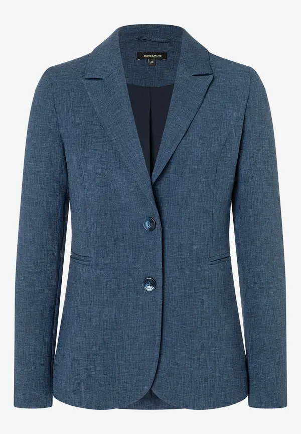 More & More Blazer, Blau Melange
