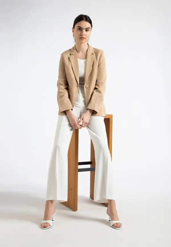 More & More Blazer, Soft Toffee, Sommer-Kollektion