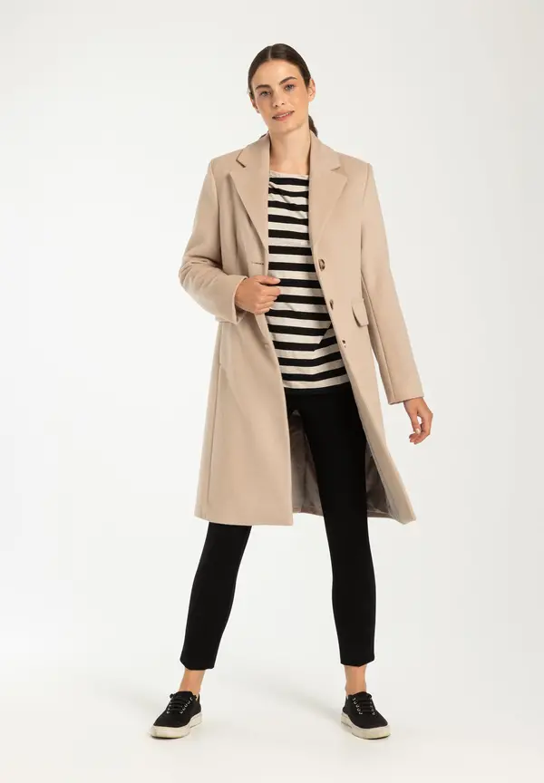 More & More Blazermantel, Beige, Herbst-Kollektion