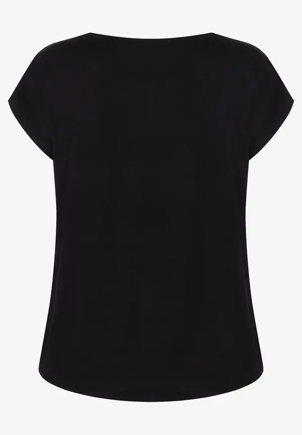 More & More Blusenshirt, Dot Pattern Print