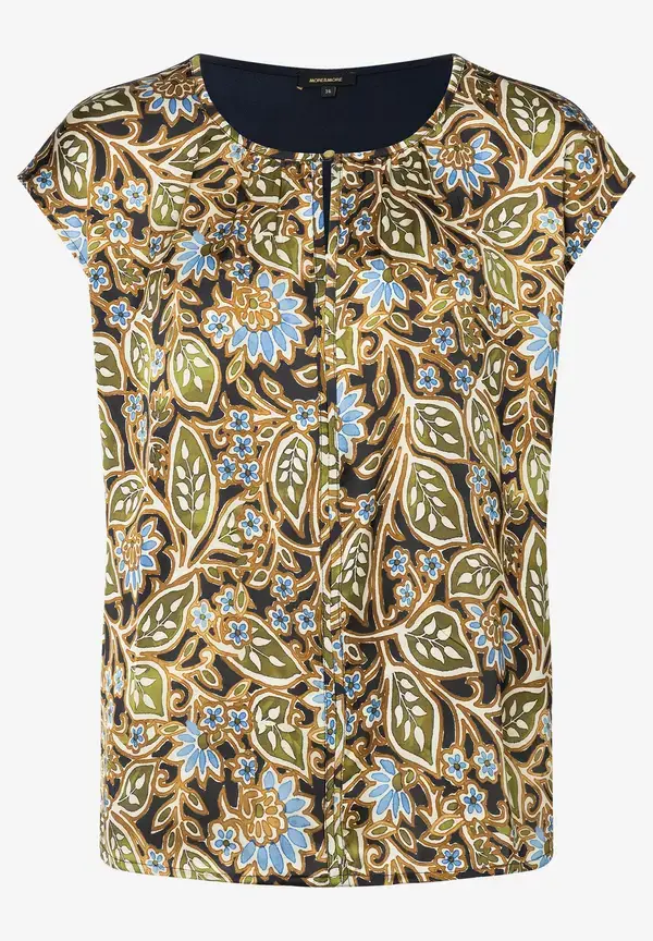 More & More Blusenshirt, Ornament Print