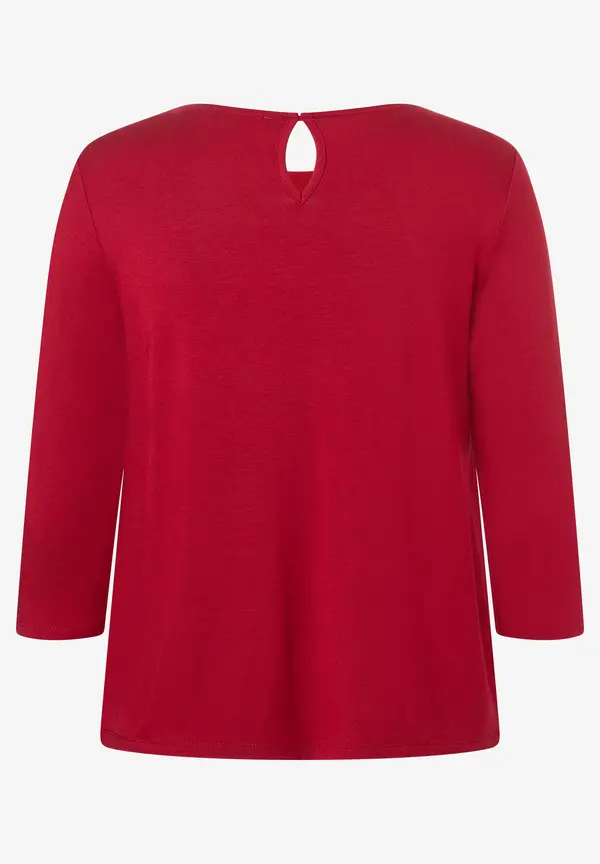 More & More Blusenshirt, Rot, Herbst-Kollektion