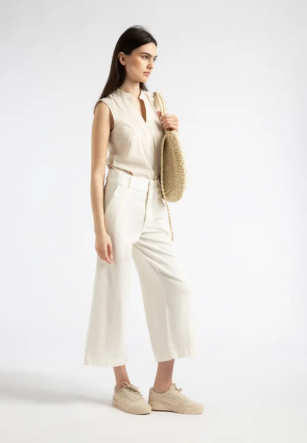 More & More Blusentop, Beige, Sommer-Kollektion