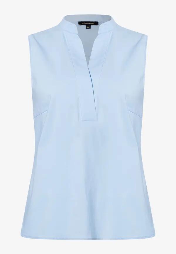 More & More Blusentop, Hellblau, Sommer-Kollektion