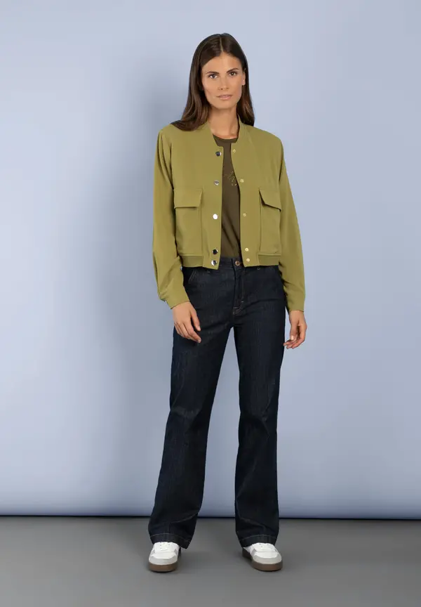 More & More Bootcut Jeans, Dark Blue Denim