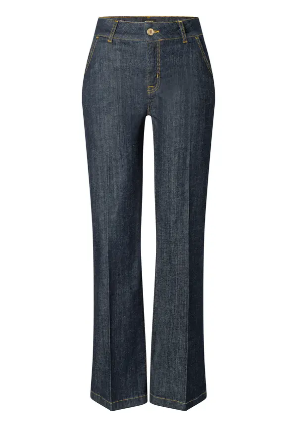 More & More Bootcut Jeans, Dark Blue Denim