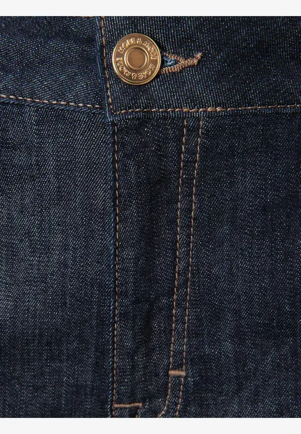 More & More Bootcut Jeans, Dark Blue Denim