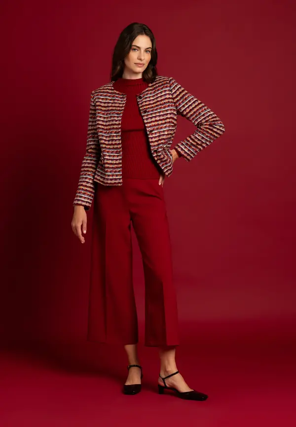 More & More Bouclé-Jacke, Herbst-Kollektion