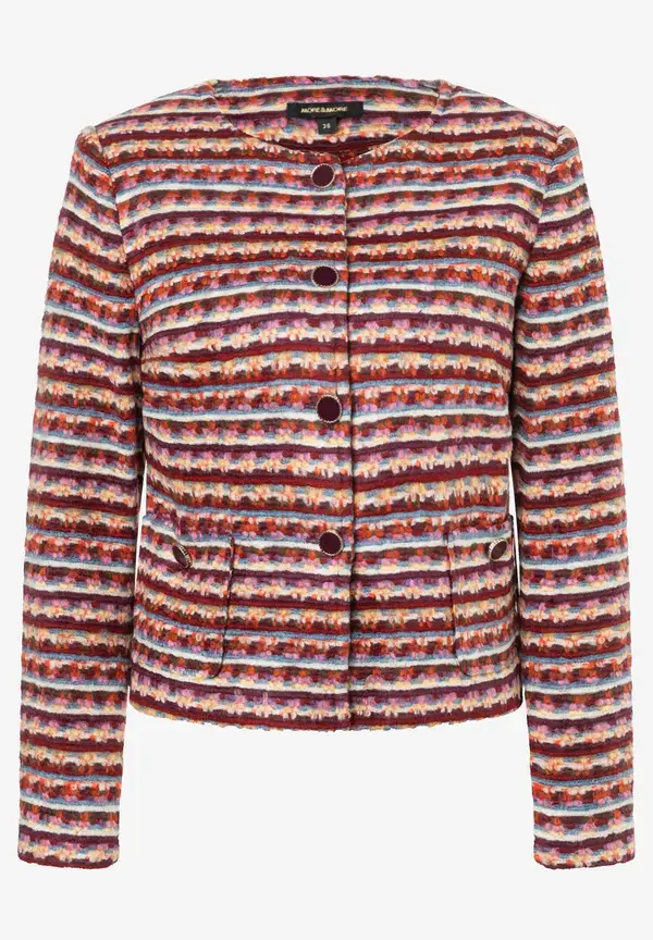 More & More Bouclé-Jacke, Herbst-Kollektion