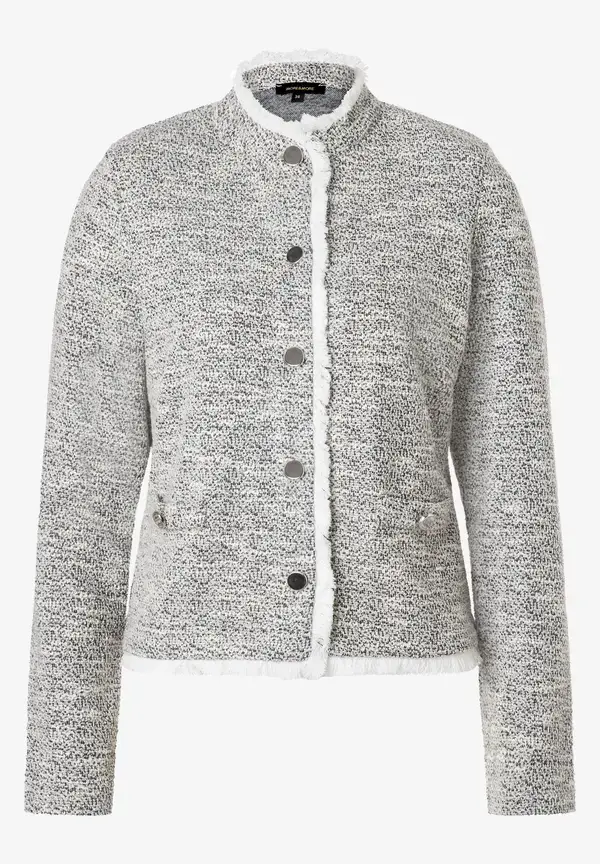 More & More Bouclé Jerseyjacke, Herbst-Kollektion