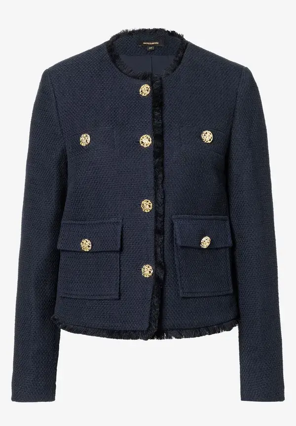 More & More Boucléjacke, Marine